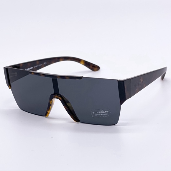 💯- NEW BURBERRY BE4291 3002/87 UNISEX SHIELD SUNGLASSES BURBERRY B 4291 - Picture 6 of 13